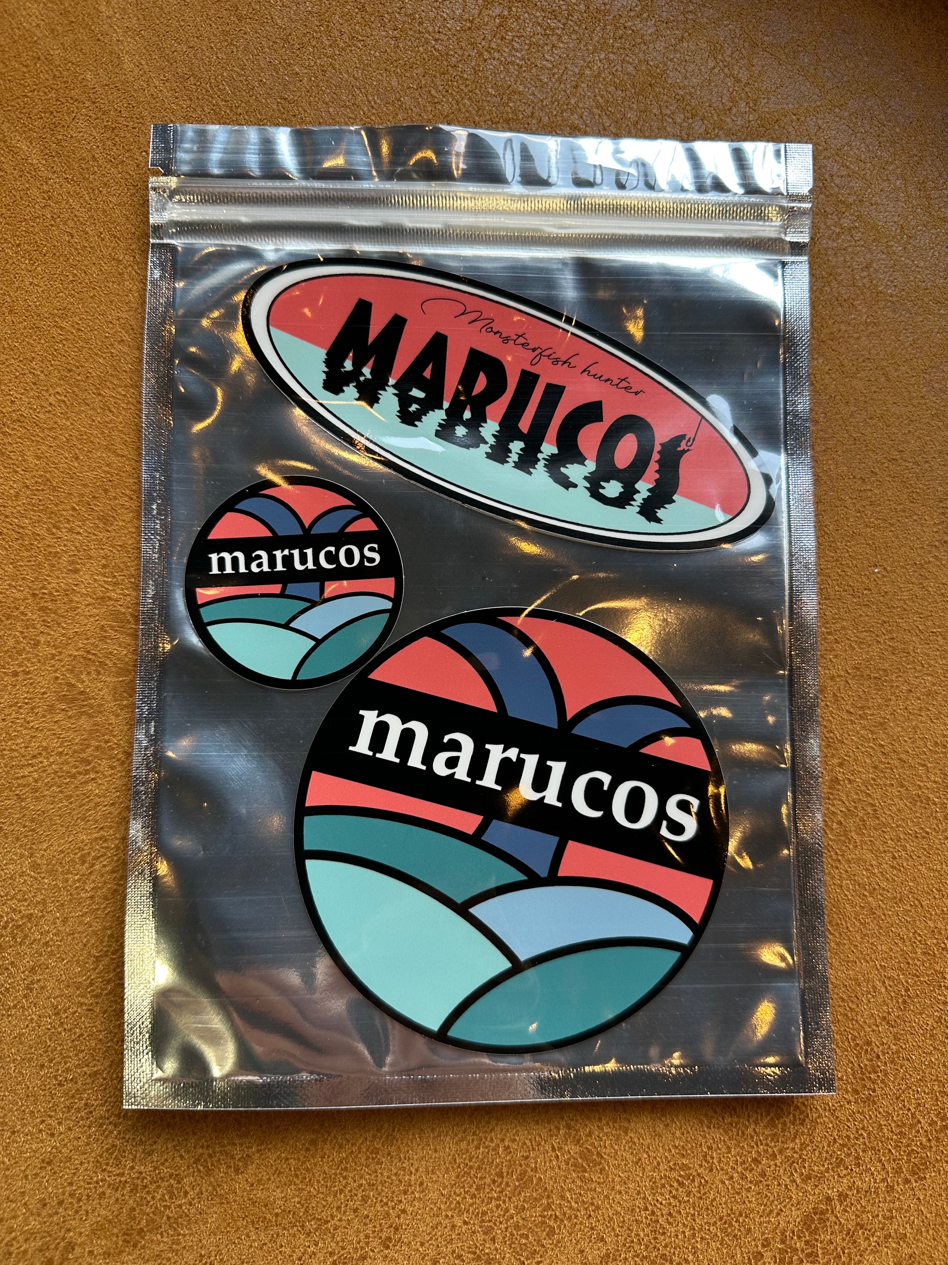 ロゴステッカーセット（３枚） – Marucos Official Store
